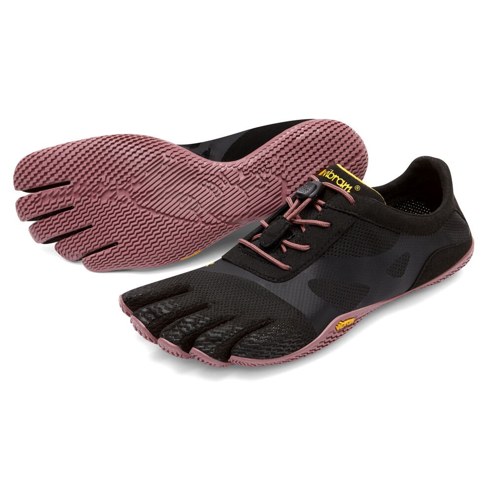 Vibram FiveFingers Dames Kso Evo - Fitness Schoenen Zwart/Roze - 982417LWV